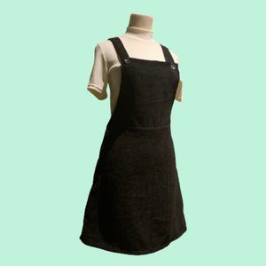 Black 70's Inspired Cord Dress 💕